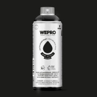 WEPRO Water Cosmos Black Satin RAL 9005 400 ml
