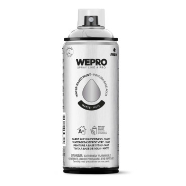 WEPRO Water Silver matt Matt 400 ml