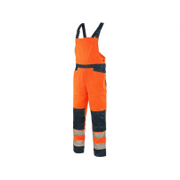 Záhradníky CXS HALIFAX, pánske, výstražné so sieťovinou, oranžovo-modré