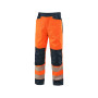 Nohavice CXS HALIFAX, pánske, výstražné so sieťovinou, oranžovo-modré