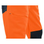 Nohavice CXS HALIFAX, pánske, výstražné so sieťovinou, oranžovo-modré