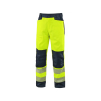 Nohavice CXS HALIFAX, pánske, výstražné so sieťovinou, žlto-modré