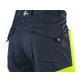 Nohavice CXS HALIFAX, pánske, výstražné so sieťovinou, žlto-modré