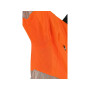 Blúza CXS HALIFAX, pánska, výstražná so sieťovinou, oranžovo-modrá