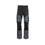 BENNON PREDATOR TROUSERS BLACK/GREY Pohodlné pánske strečové pracovné nohavice