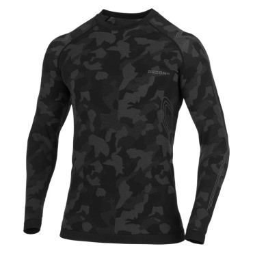 Funkčné tričko ARDON LYTANIX CAMO dl.rukáv čierna H10046