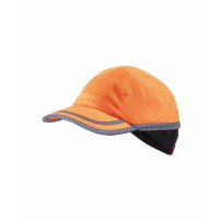 Čiapka so škrupinou ARDON BRUNO+ Hi-Vis oranžová