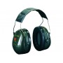 3M PELTOR H520A-407-GQ Mušľové chrániče sluchu, čierné