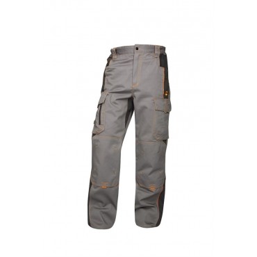 VISION 02 170 cm Nohavice do pása, sivo/oranžové