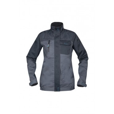 4TECH 01 Dámska blúza 164-172, sivo/čierna