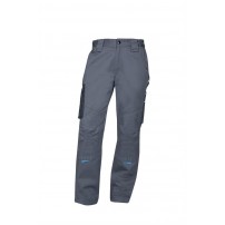 4TECH 02 Dámske nohavice do pása 164-172, sivo/čierne