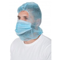 ARDON Astro-cap (50ks) Jednorazová PP kukla s rúškom, modrá