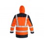 CXS LONDON Pánska výstražná bunda 5 v 1, oranžová