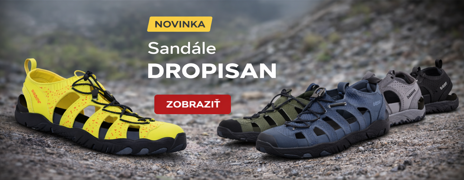 NOVINKA Sandále DROPISAN